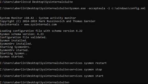 System Monitor (Sysmon) is a Windows system service, and the device driver remains resident across system reboots to monitor and log system activity to the Windows event log. System Monitor (Sysmon) provides detailed information about process creations, network connections, and file creation time changes.